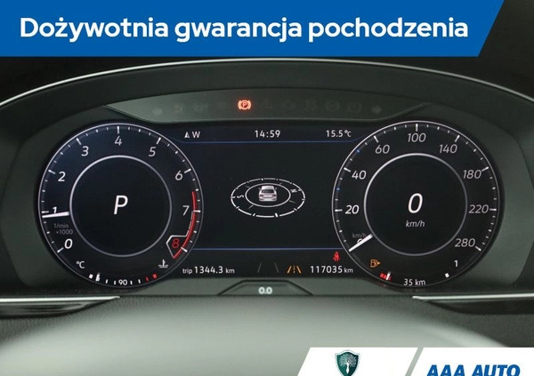 Volkswagen Arteon cena 112000 przebieg: 117026, rok produkcji 2018 z Pszczyna małe 352